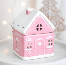 Load image into Gallery viewer, Pink Gingerbread House Burner