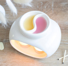 Load image into Gallery viewer, White Double Burner