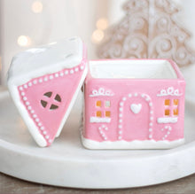 Load image into Gallery viewer, Pink Gingerbread House Burner